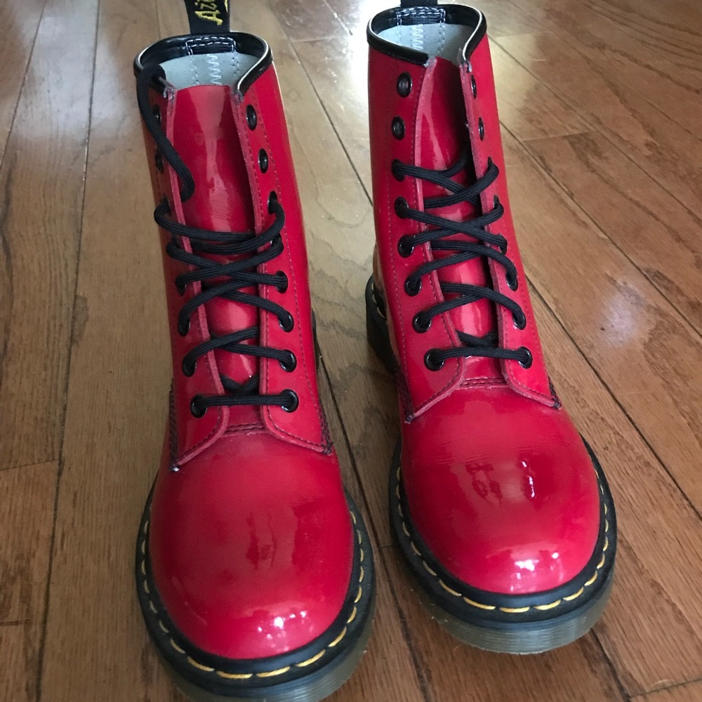 Red Doc Martens